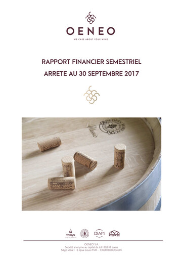 Thumbnail Oeneo Half-year Report 2017-2018