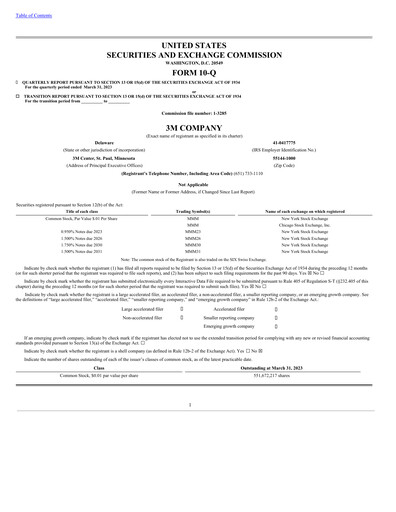 Thumbnail 3M Quarterly Report 2023-q1