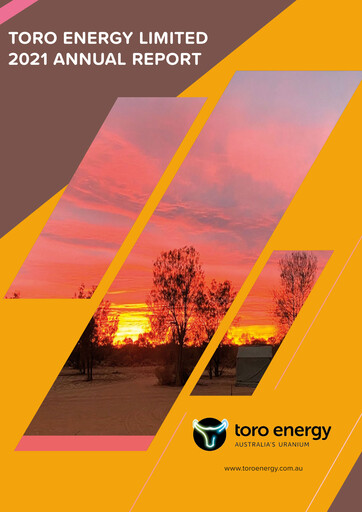 Thumbnail Toro Energy Annual Report 2021