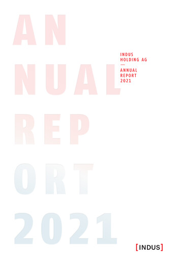 Thumbnail Indus Holding
 Annual Report 2021