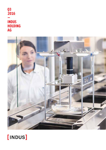 Thumbnail Indus Holding
 Quarterly Report 2016-q3