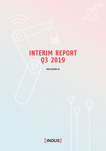 Thumbnail Indus Holding
 Quarterly Report 2019-q3