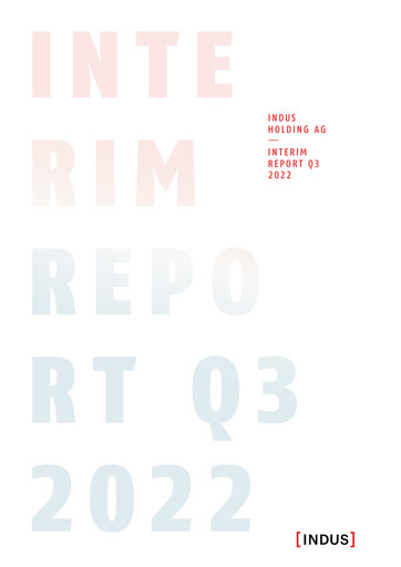 Thumbnail Indus Holding
 Quarterly Report 2022-q3