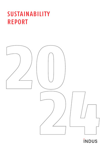 Thumbnail Indus Holding
 Sustainability Report 2024