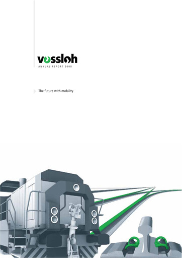 Thumbnail Vossloh AG Annual Report 2008