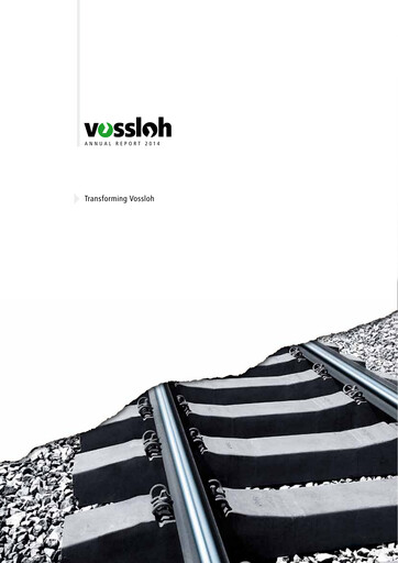 Thumbnail Vossloh AG Annual Report 2014