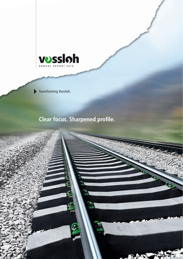 Thumbnail Vossloh AG Annual Report 2016