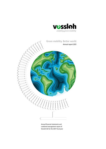 Thumbnail Vossloh AG Financial Statement 2021