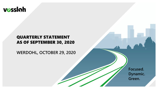 Thumbnail Vossloh AG Quarterly Report 2020-q3