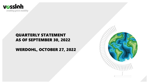 Thumbnail Vossloh AG Quarterly Report 2022-q3
