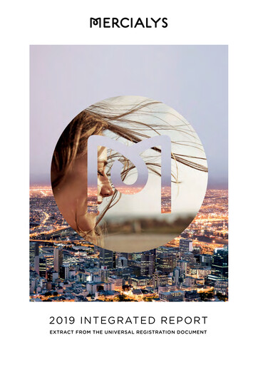 Thumbnail Mercialys Annual Report 2019