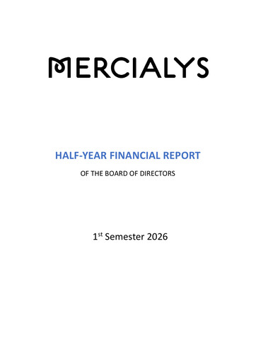 Vorschaubild Mercialys Halbjahresbericht 2026-h1