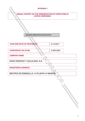 Thumbnail ENCE Energía y Celulosa Annual Report 2017