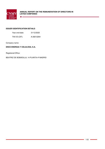 Thumbnail ENCE Energía y Celulosa Annual Report 2020