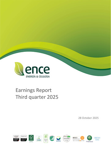 Thumbnail ENCE Energía y Celulosa Quarterly Report 2025-q3