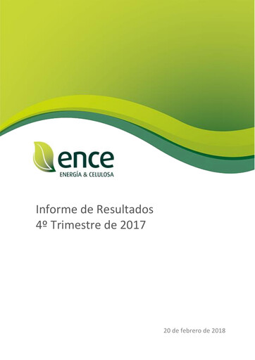 Thumbnail ENCE Energía y Celulosa Quarterly Report 2017-q4