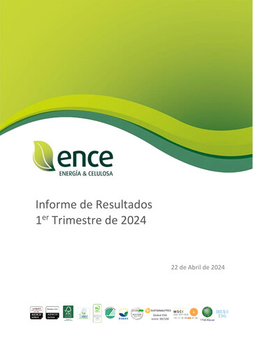 Thumbnail ENCE Energía y Celulosa Quarterly Report 2024-q1