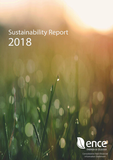 Thumbnail ENCE Energía y Celulosa Sustainability Report 2018