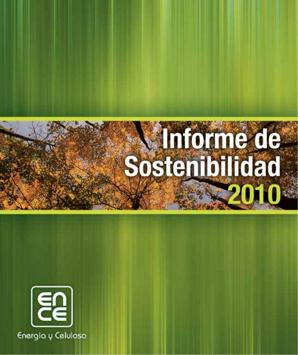 Thumbnail ENCE Energía y Celulosa Sustainability Report 2010