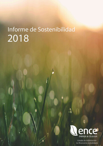 Thumbnail ENCE Energía y Celulosa Sustainability Report 2018