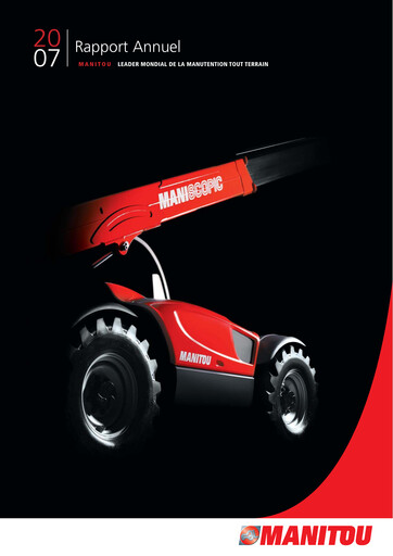 Miniature Manitou Group
 Rapport annuel 2007