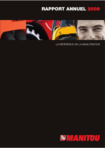 Miniature Manitou Group
 Rapport annuel 2009