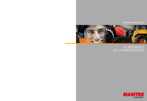 Miniature Manitou Group
 Rapport annuel 2010