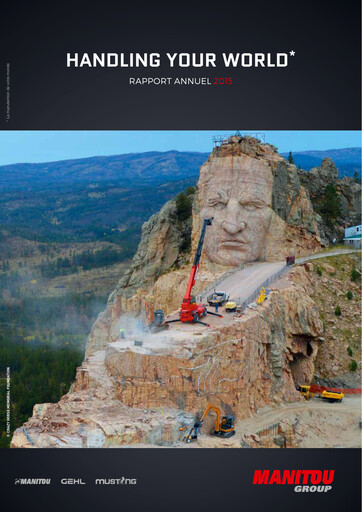 Miniature Manitou Group
 Rapport annuel 2015
