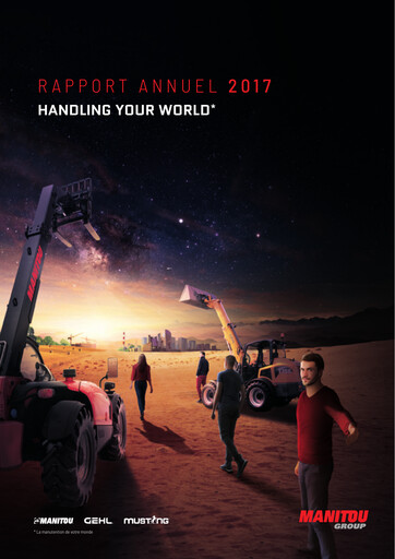 Miniature Manitou Group
 Rapport annuel 2017