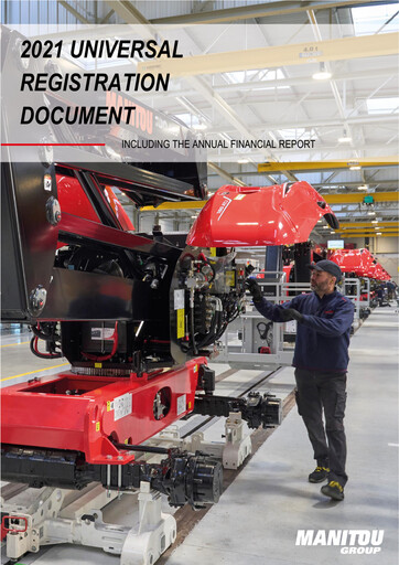 Thumbnail Manitou Group
 Universal Registration Document 2021