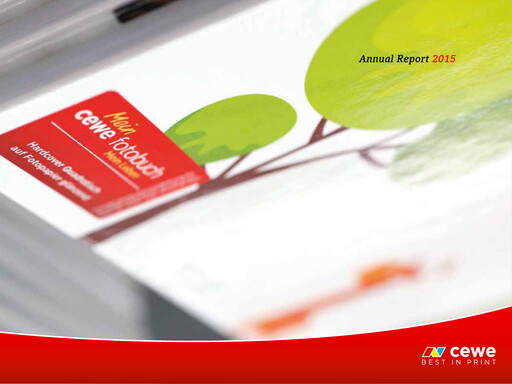 Thumbnail CEWE Annual Report 2015