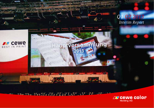 Thumbnail CEWE Half-year Report 2013-h1