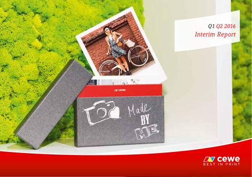 Thumbnail CEWE Half-year Report 2016-h1