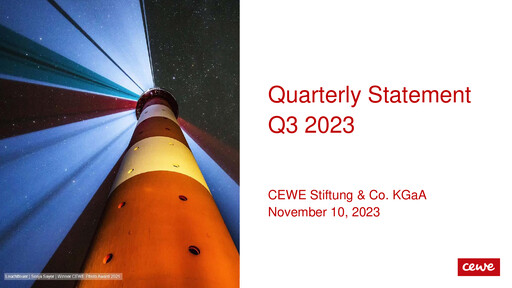 Thumbnail CEWE Quarterly Report 2023-q3