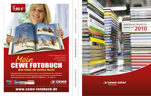 Thumbnail CEWE Sustainability Report 2010