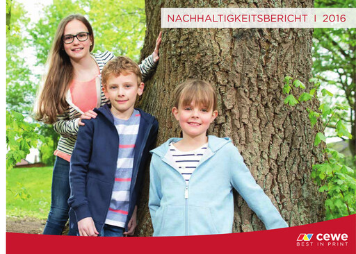 Thumbnail CEWE Sustainability Report 2016