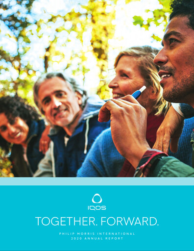 Miniature Philip Morris International Rapport annuel 2020