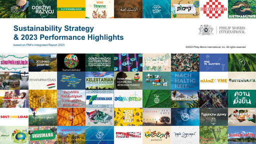 Thumbnail Philip Morris International ESG Report 2023