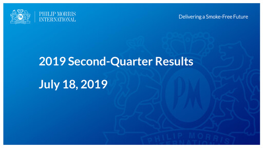 Thumbnail Philip Morris International Quarterly Report 2019-q2