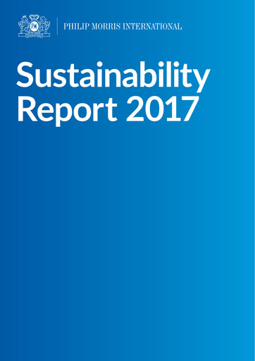 Thumbnail Philip Morris International Sustainability Report 2017