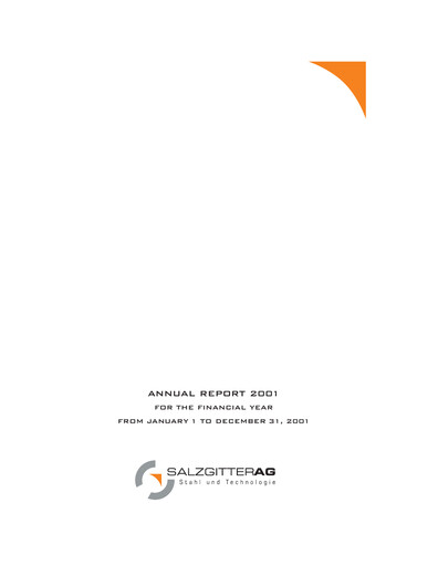 Thumbnail Salzgitter Annual Report 2001