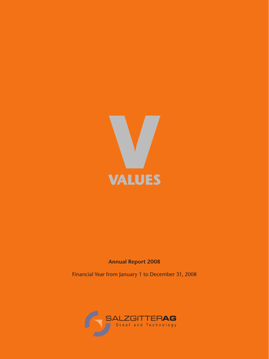 Thumbnail Salzgitter Annual Report 2008