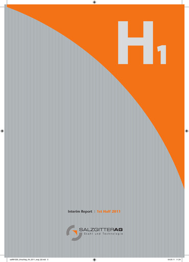 Miniature Salzgitter Rapport semestriel 2011-h1