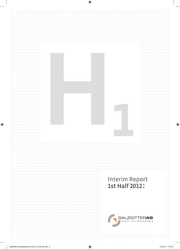 Miniature Salzgitter Rapport semestriel 2012-h1