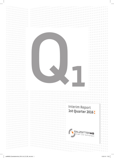 Miniature Salzgitter Rapport trimestriel 2016-q1