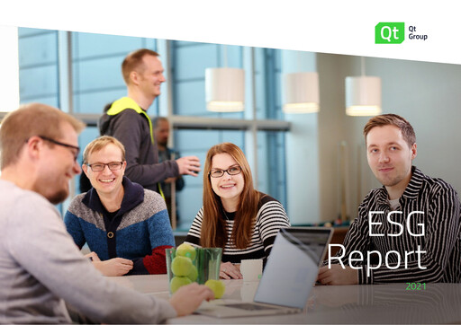Thumbnail Qt Group
 ESG Report 2021