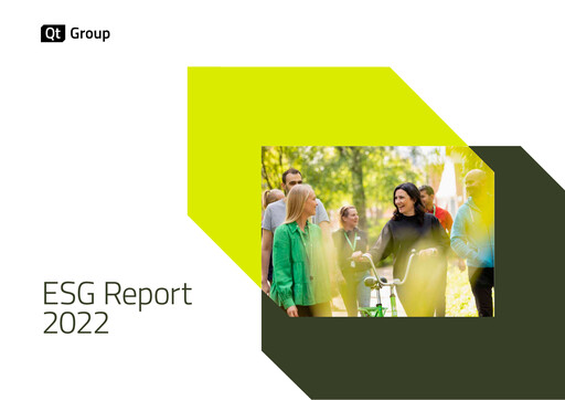 Thumbnail Qt Group
 ESG Report 2022