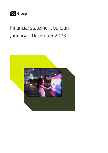 Thumbnail Qt Group
 Financial Statement 2023