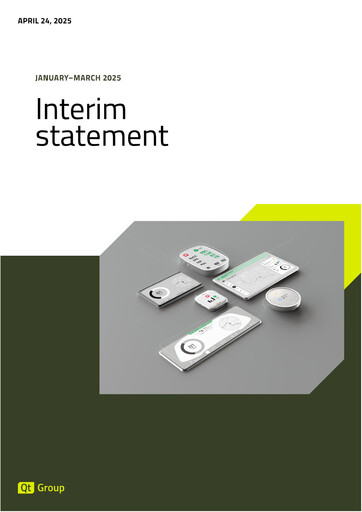 Thumbnail Qt Group
 Quarterly Report 2025-q1