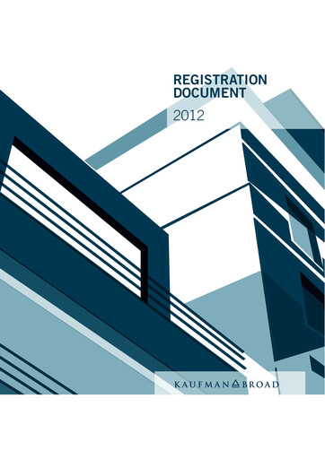 Vorschaubild Kaufman & Broad Universelles Registrierungsdokument 2012